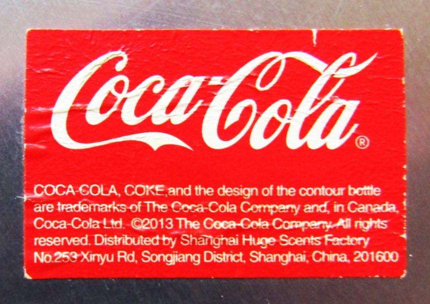 2013 Coca Cola Metal Bar Tray