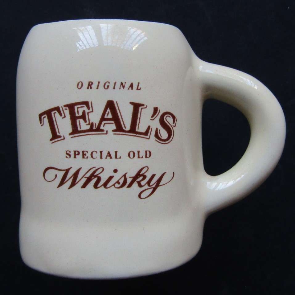 Old Teal's Whisky Tot Measure