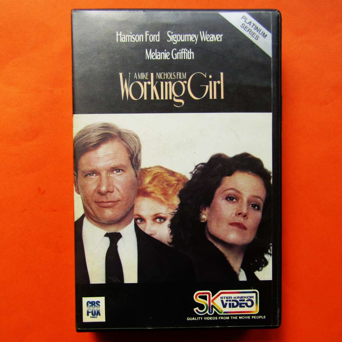 Working Girl - Harrison Ford - Movie VHS Tape (1990)