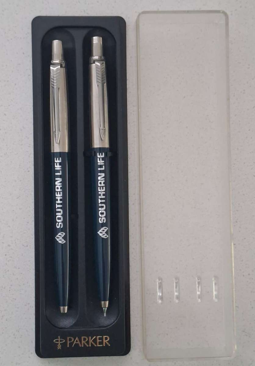 Old Parker Southern Life Pen and Pencil Set