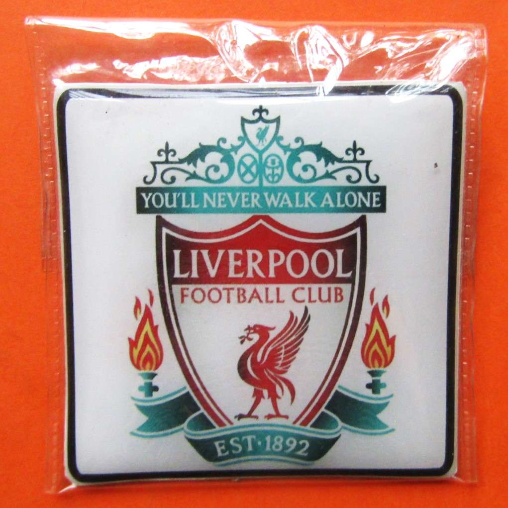 Old Liverpool Football Club Rubber Badge