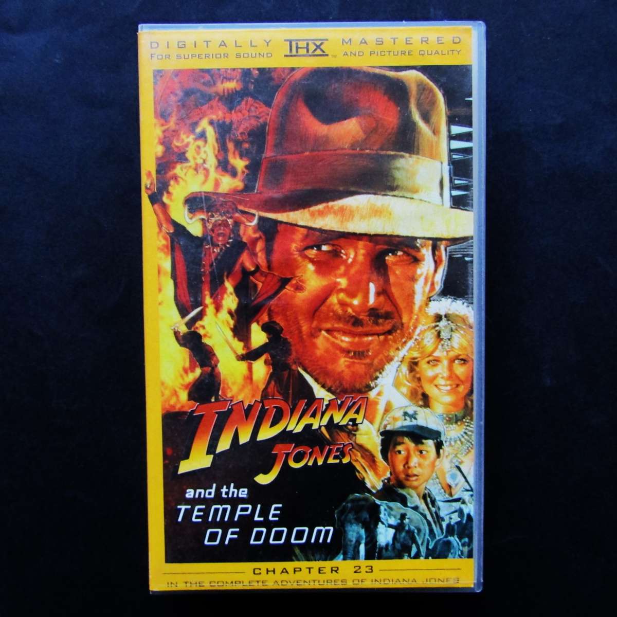 Indiana Jones and the Temple of Doom - Movie VHS Tape (2000)
