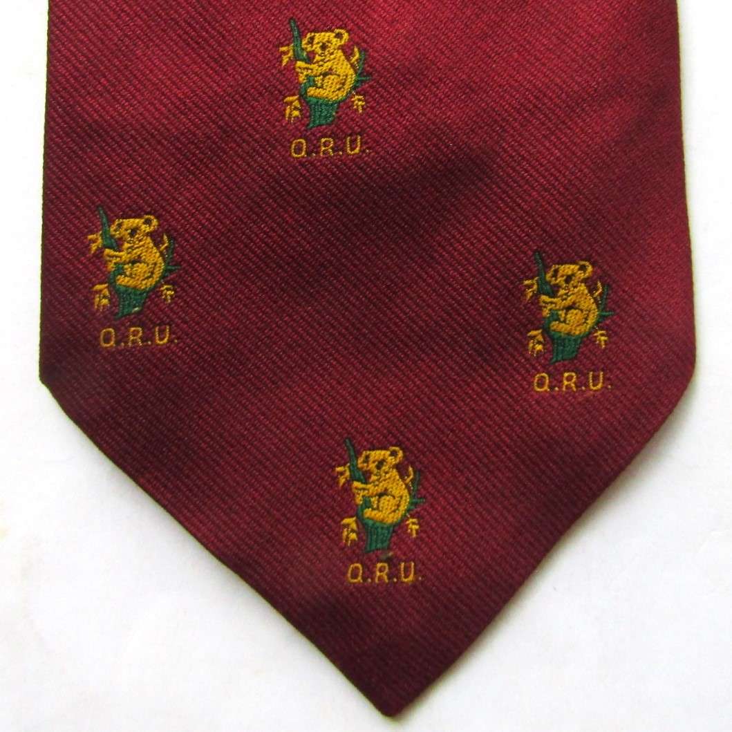 Old Australia Queensland Rugby Union Neck Tie
