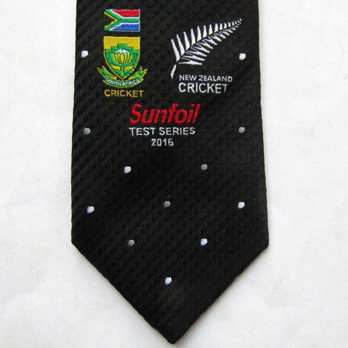 2016 Test Series - SA vs New Zealand - Cricket Neck Tie