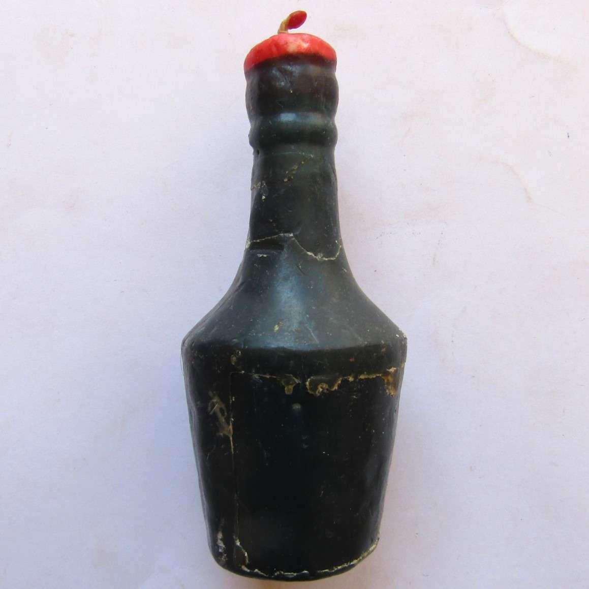 Old Bottle Shaped Candle