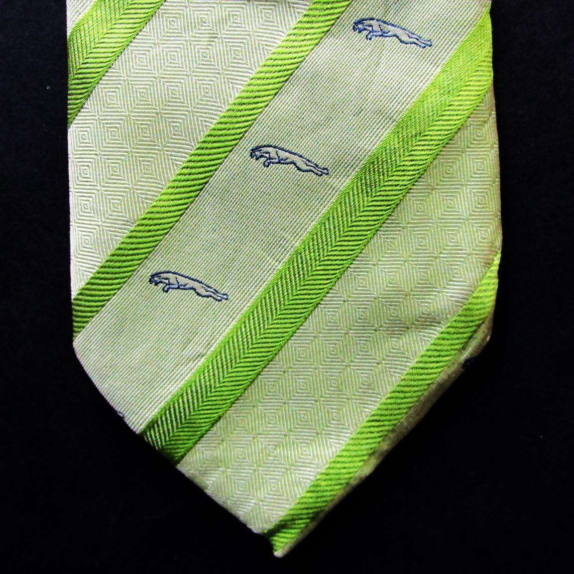 Old Jaguar Motors Neck Tie