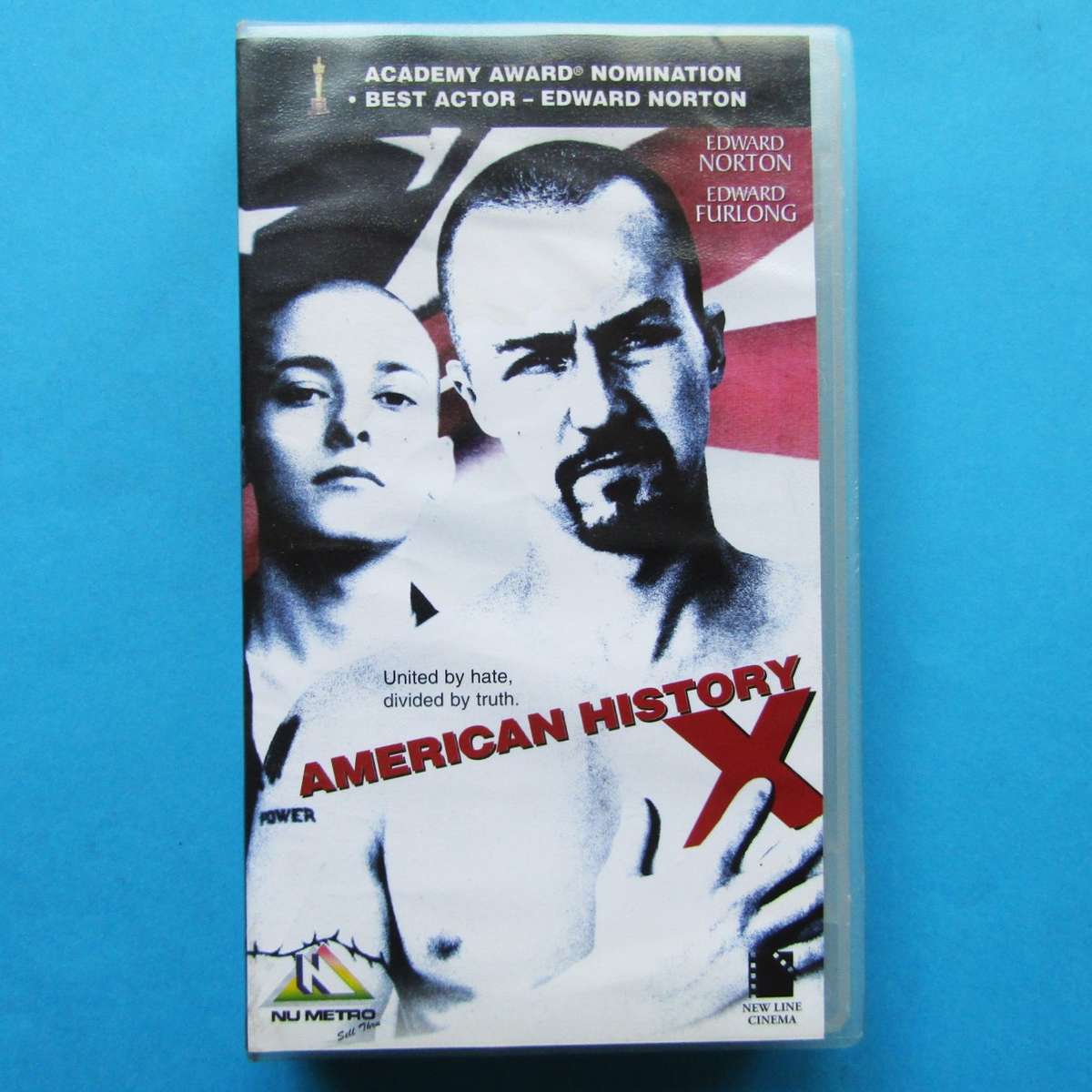 American History X - Edward Norton - Movie VHS Tape (1999)