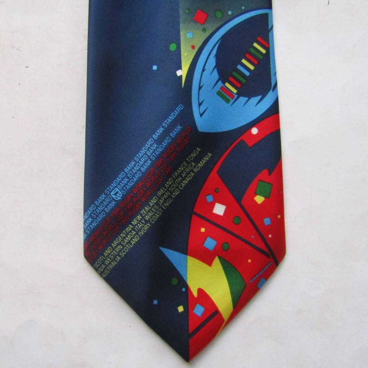 1995 Rugby World Cup Standard Bank Neck Tie