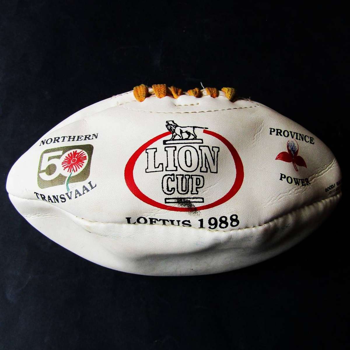1988 Lion Cup Final - Noord Transvaal vs WP - Midi Size Rugby Ball
