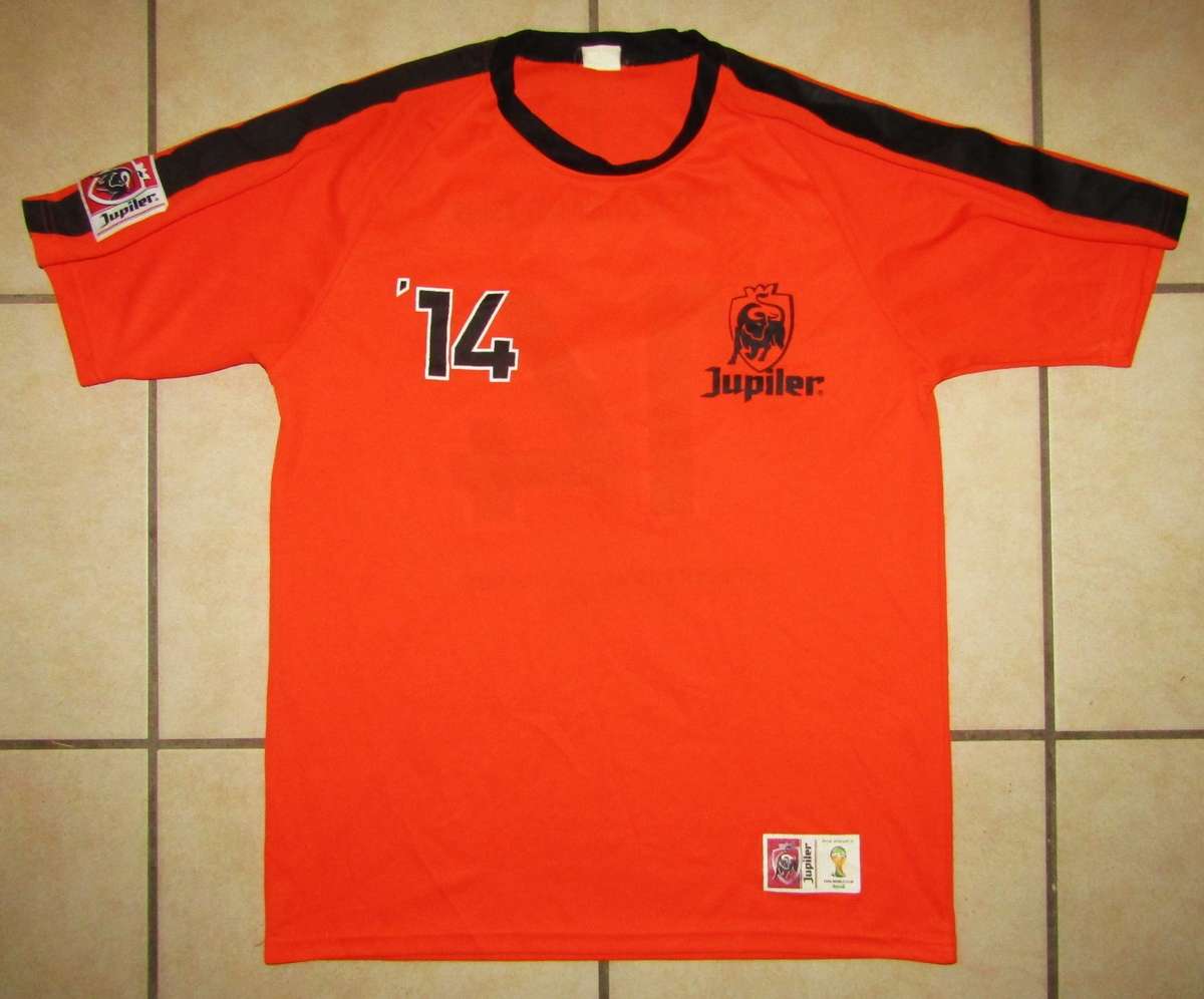 2014 World Cup Holland Football Supporter Jersey