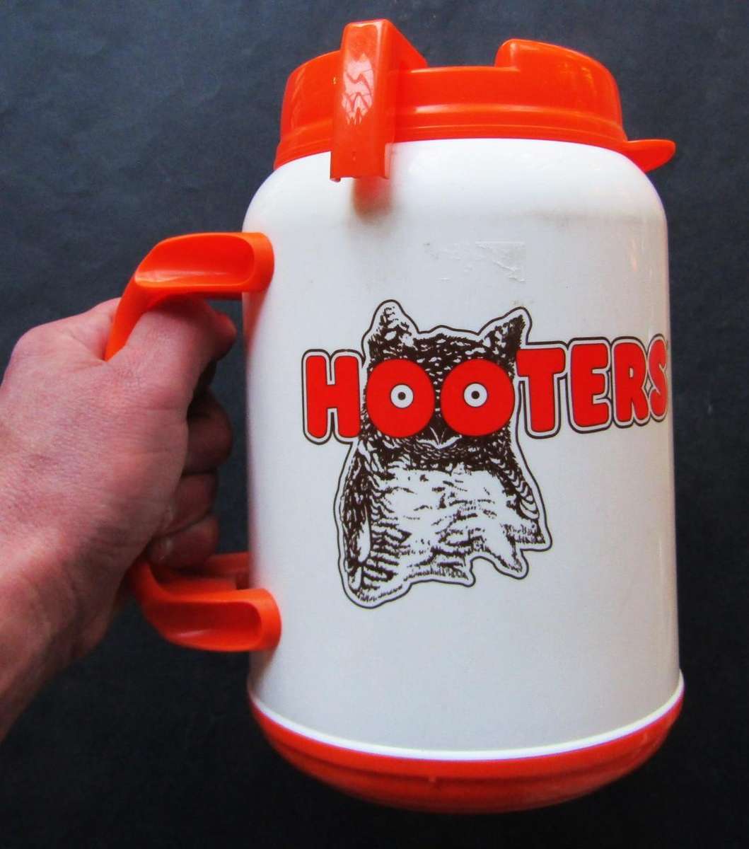 Old Hooters Made in USA Large Advertising Jug