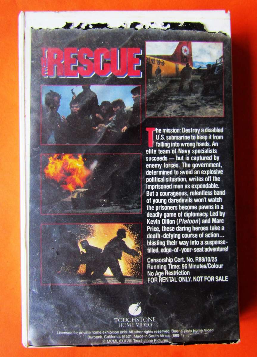 The Rescue - Movie VHS Tape (1988)