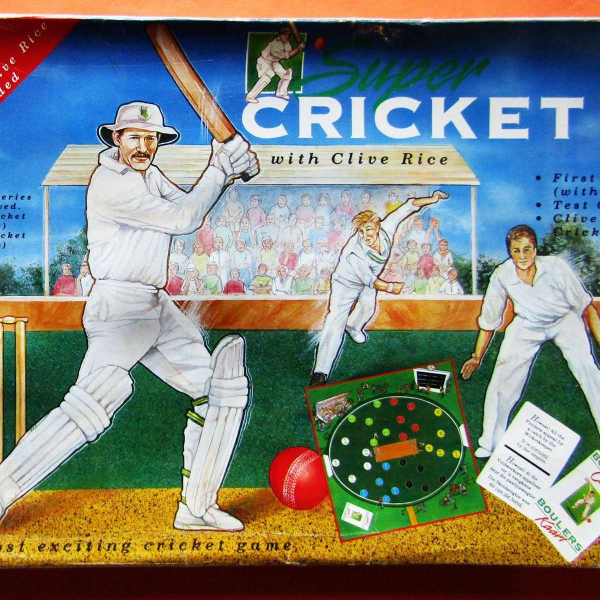 1991 Clive Rice Super Cricket Board Game
