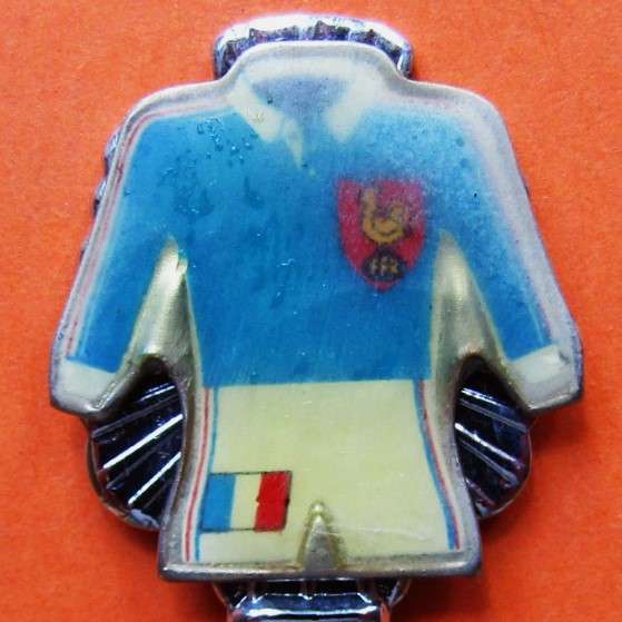 Old France Rugby Crested Spoon