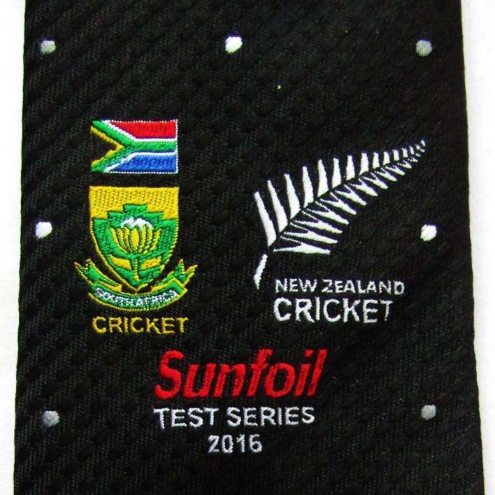 2016 Test Series - SA vs New Zealand - Cricket Neck Tie