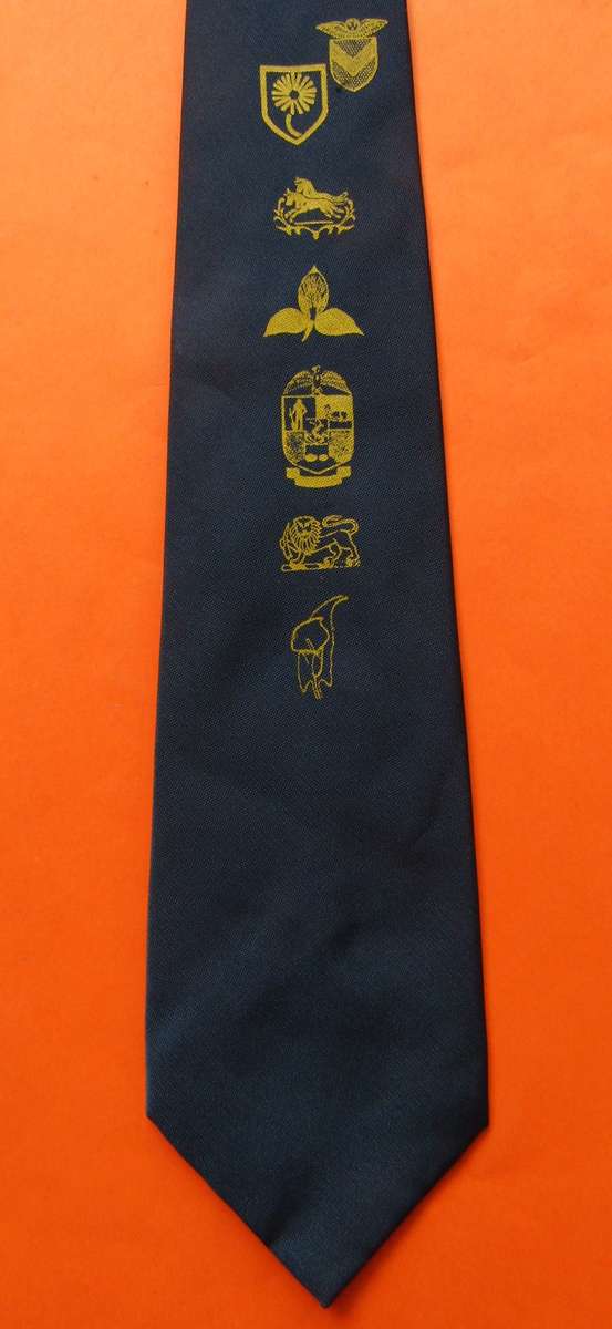 Old Rhodesia and SA Teams Rugby Neck Tie