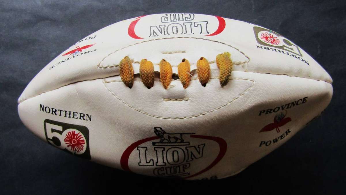 1988 Lion Cup Final - Noord Transvaal vs WP - Midi Size Rugby Ball