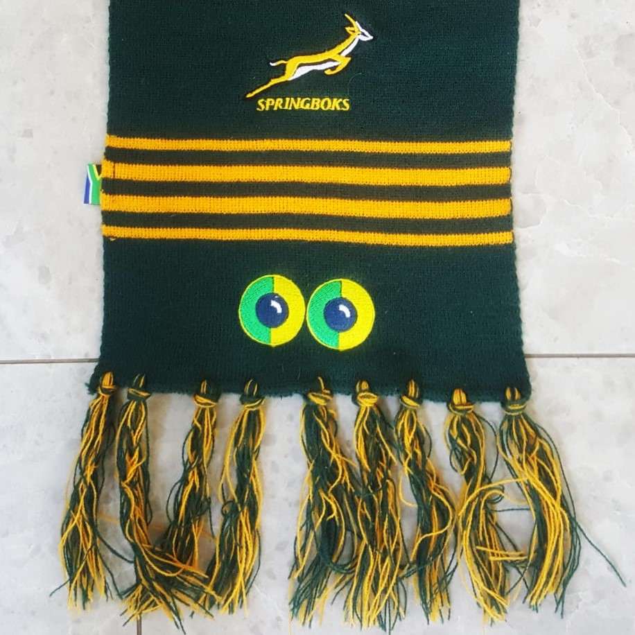 Old Springbok Rugby Supporter Scarf