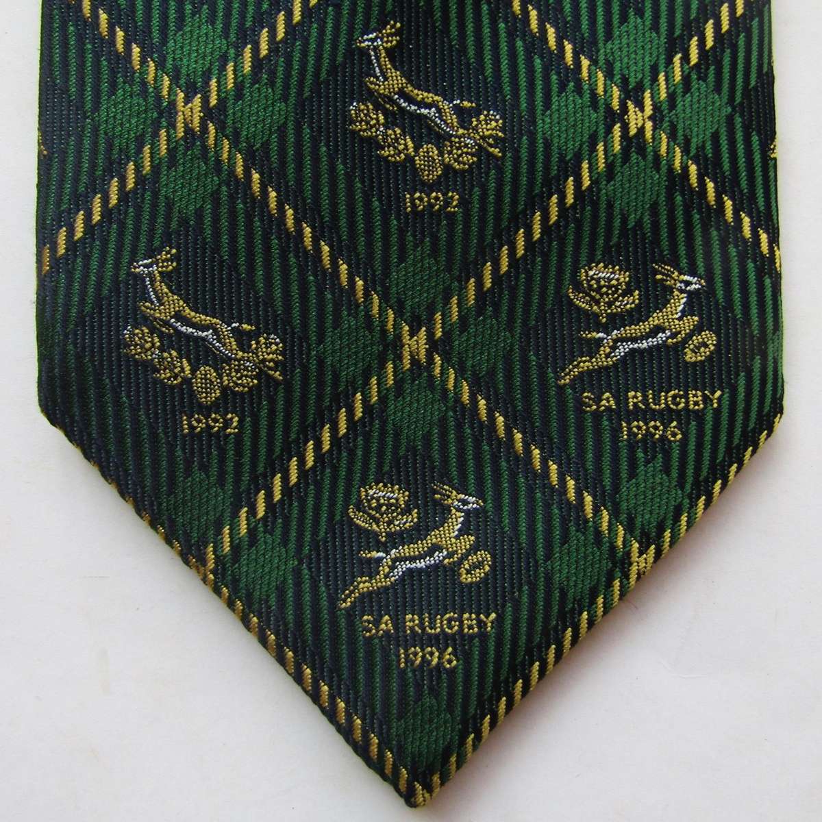 1996 Springbok Rugby Neck Tie