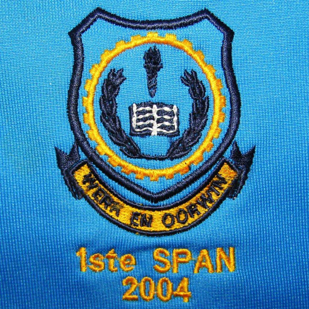 2004 Hoërskool Oos Moot 1ste Span Players Rugby Jersey