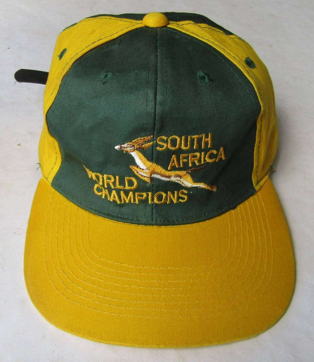 Old World Champions Springbok Rugby Cap