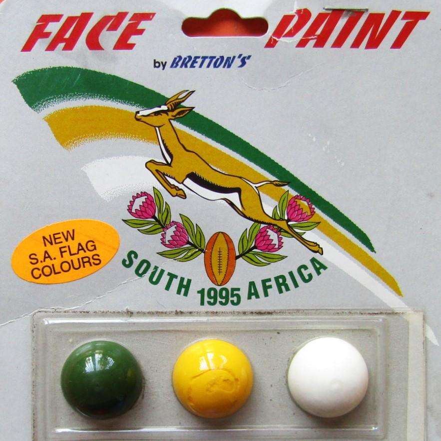 1995 Springbok Rugby Face Paint