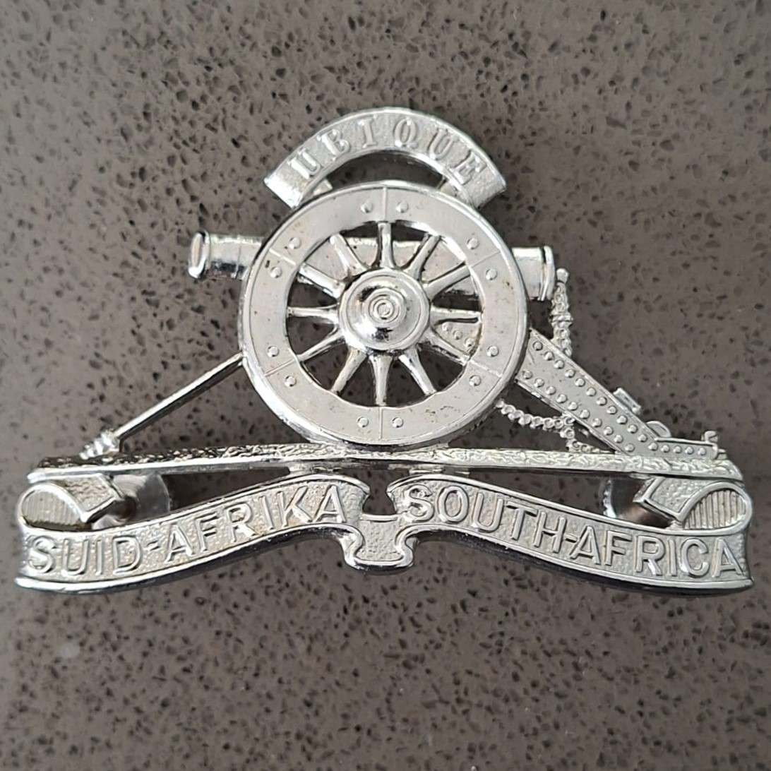 SADF Artillery Cap Badge