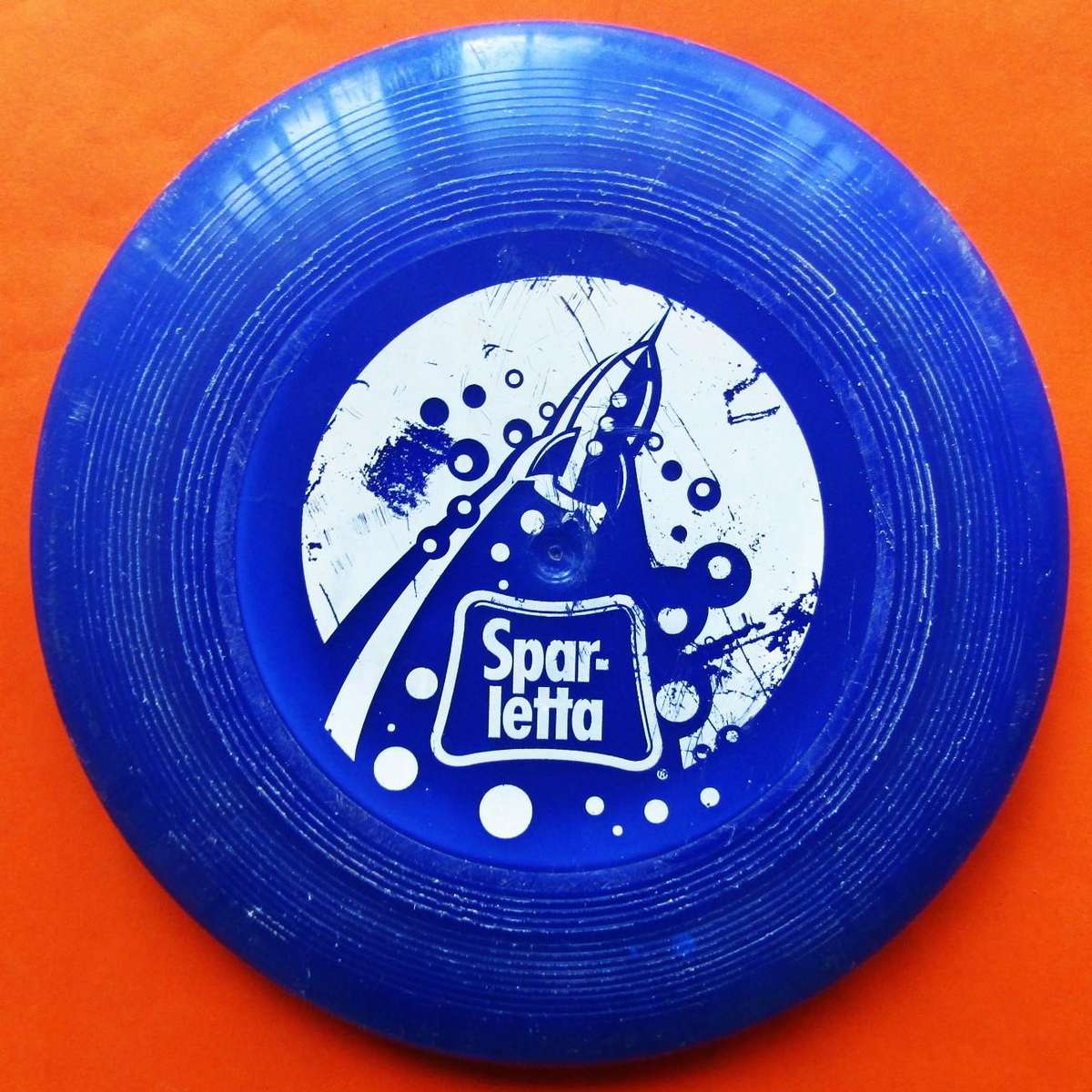 Old Sparletta Advertising Frisbee