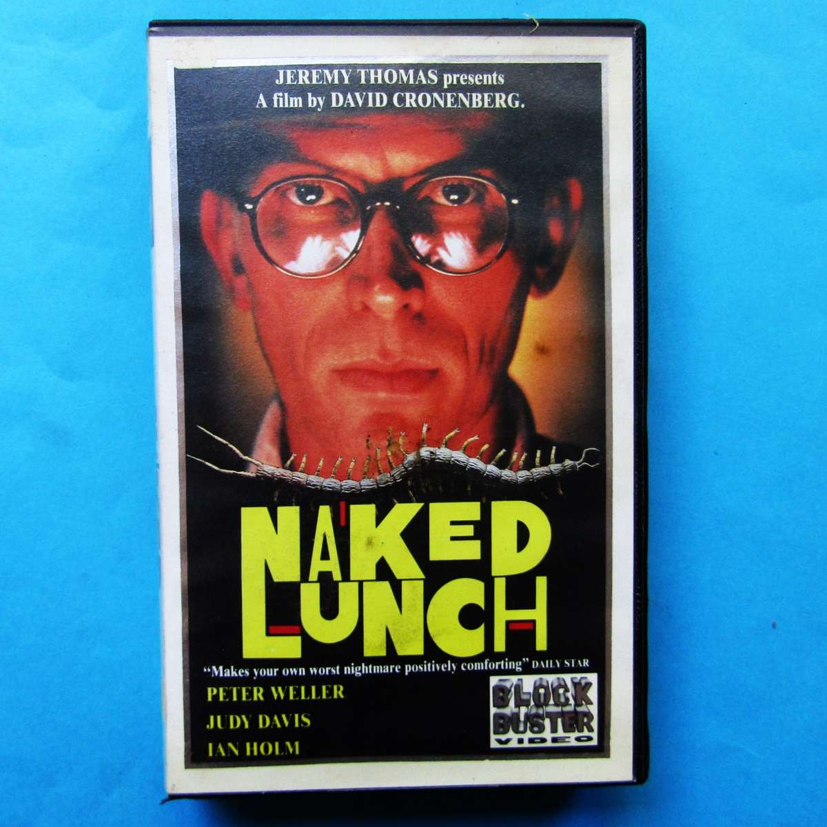 Naked Lunch - Peter Weller - Dark Comedy Movie VHS Tape (1991)