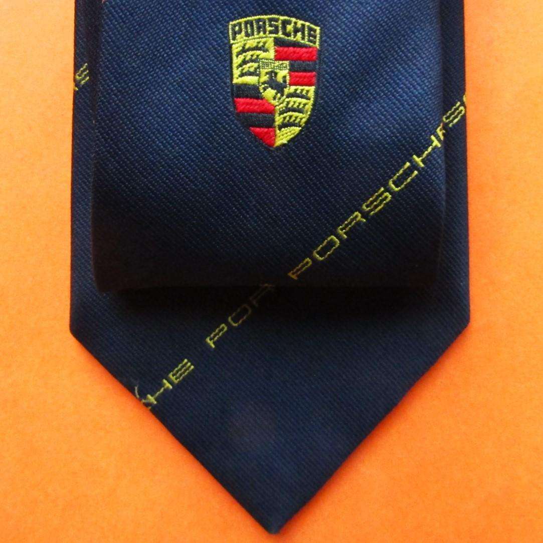 Old Porsche Motors Neck Tie