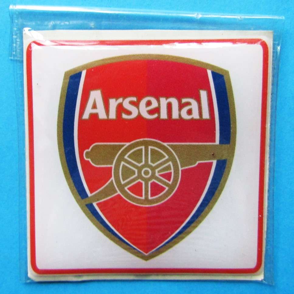Old Arsenal Football Club Rubber Badge