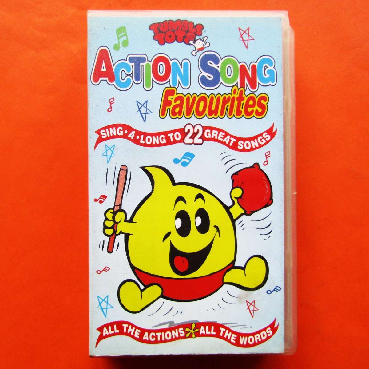 Tumble Tots - Action Song Favourites - VHS Video Tape (1996)