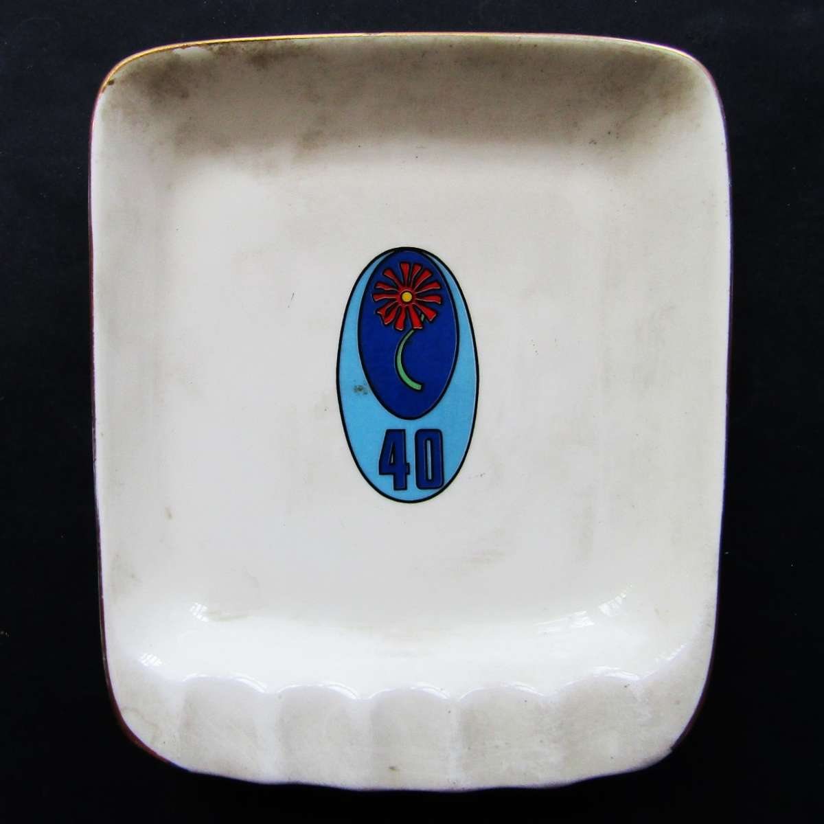 1978 Noord Transvaal Rugby 40 Year Anniversary Ashtray