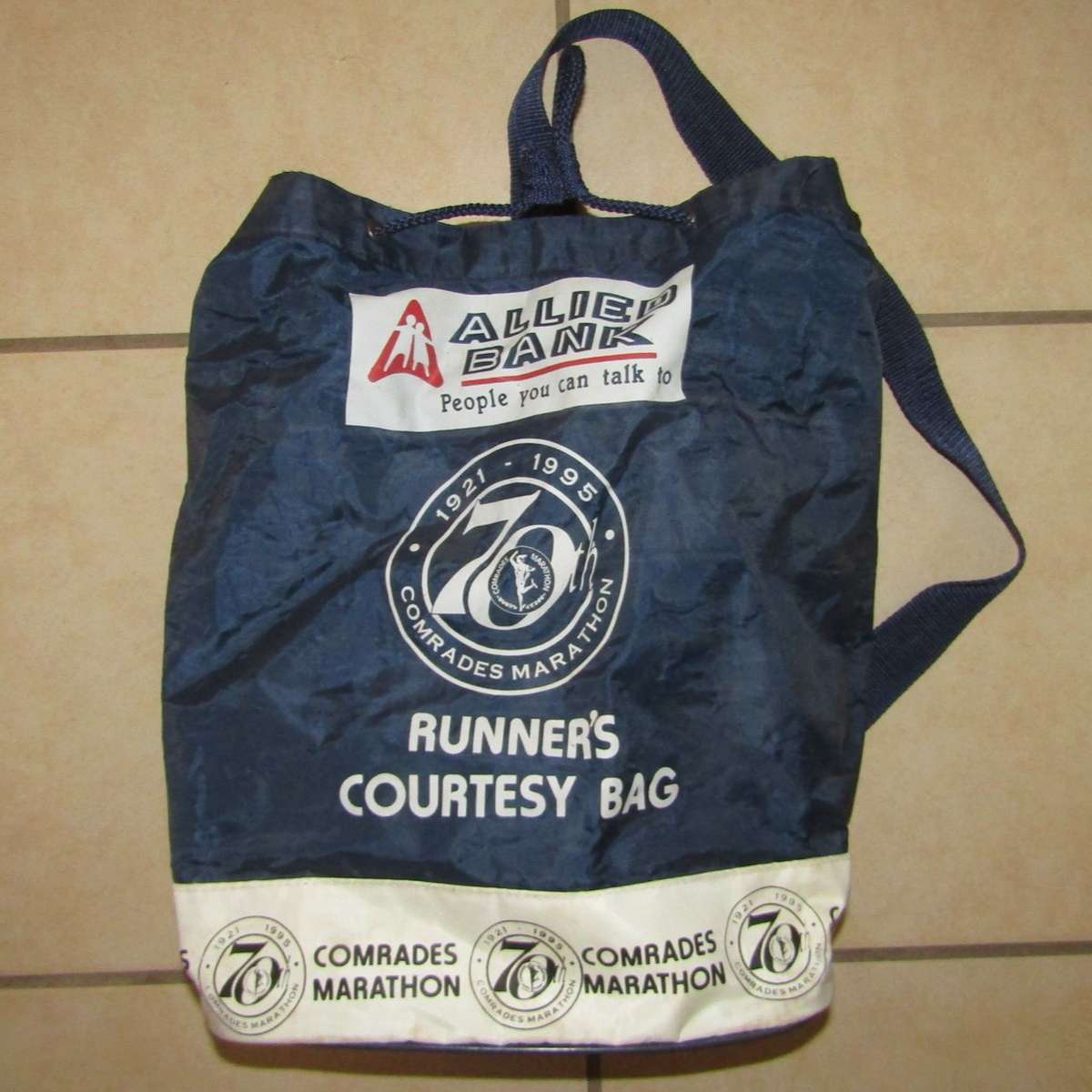 1995 Comrades Marathon Runner's Courtesy Bag