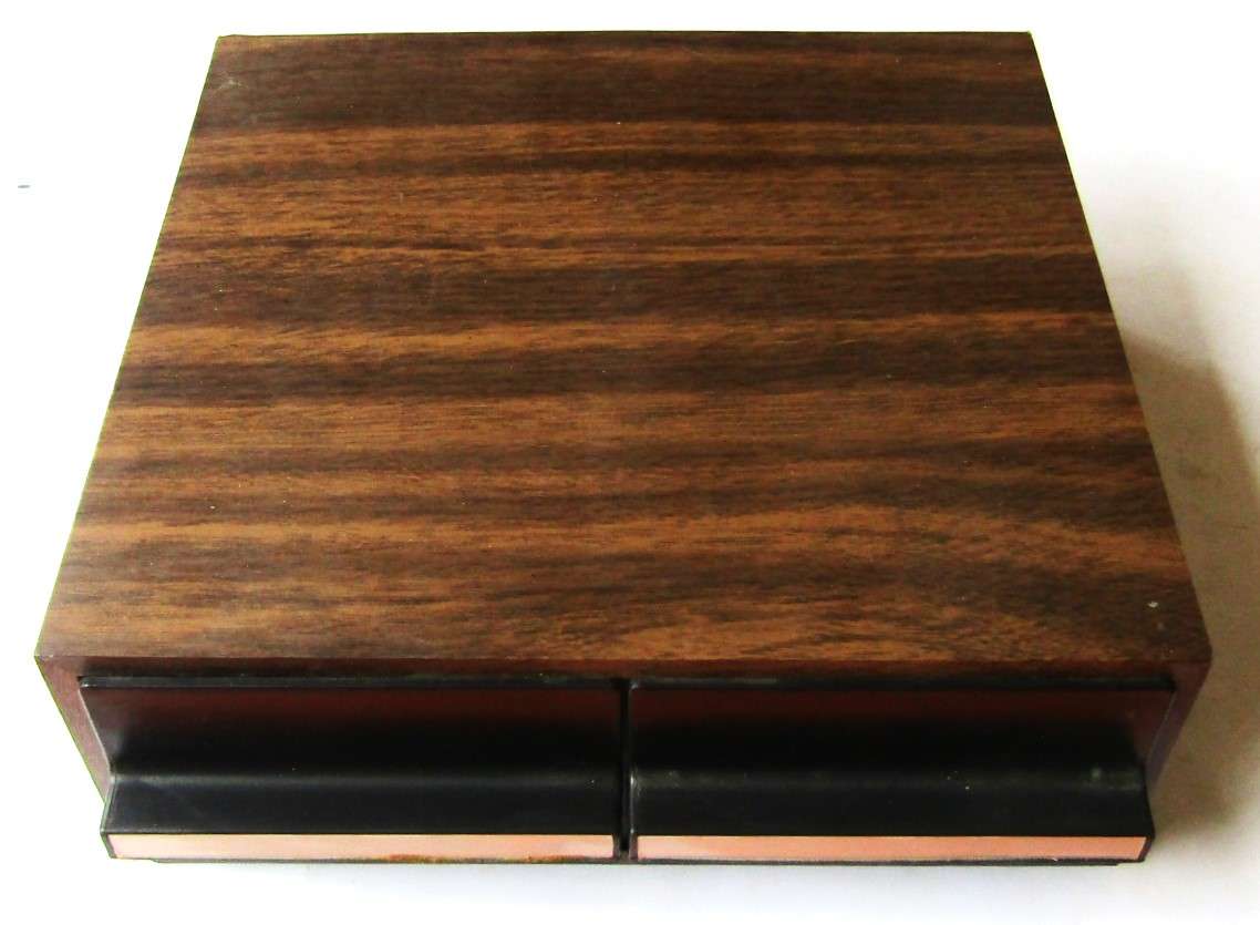 Old Retro Case for 24 Music Cassette Tapes