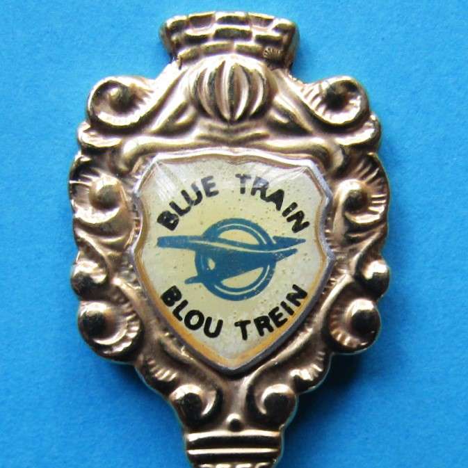 Old SAR Railways Blue Train Souvenir Spoon