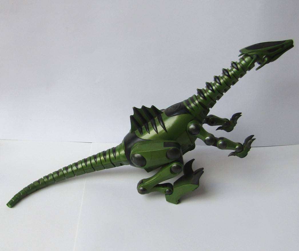 2006 WowWee Large Green Robot Dinosaur