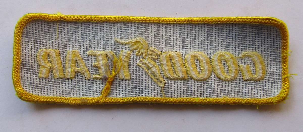 Old Good Year Tyres Patch Badge