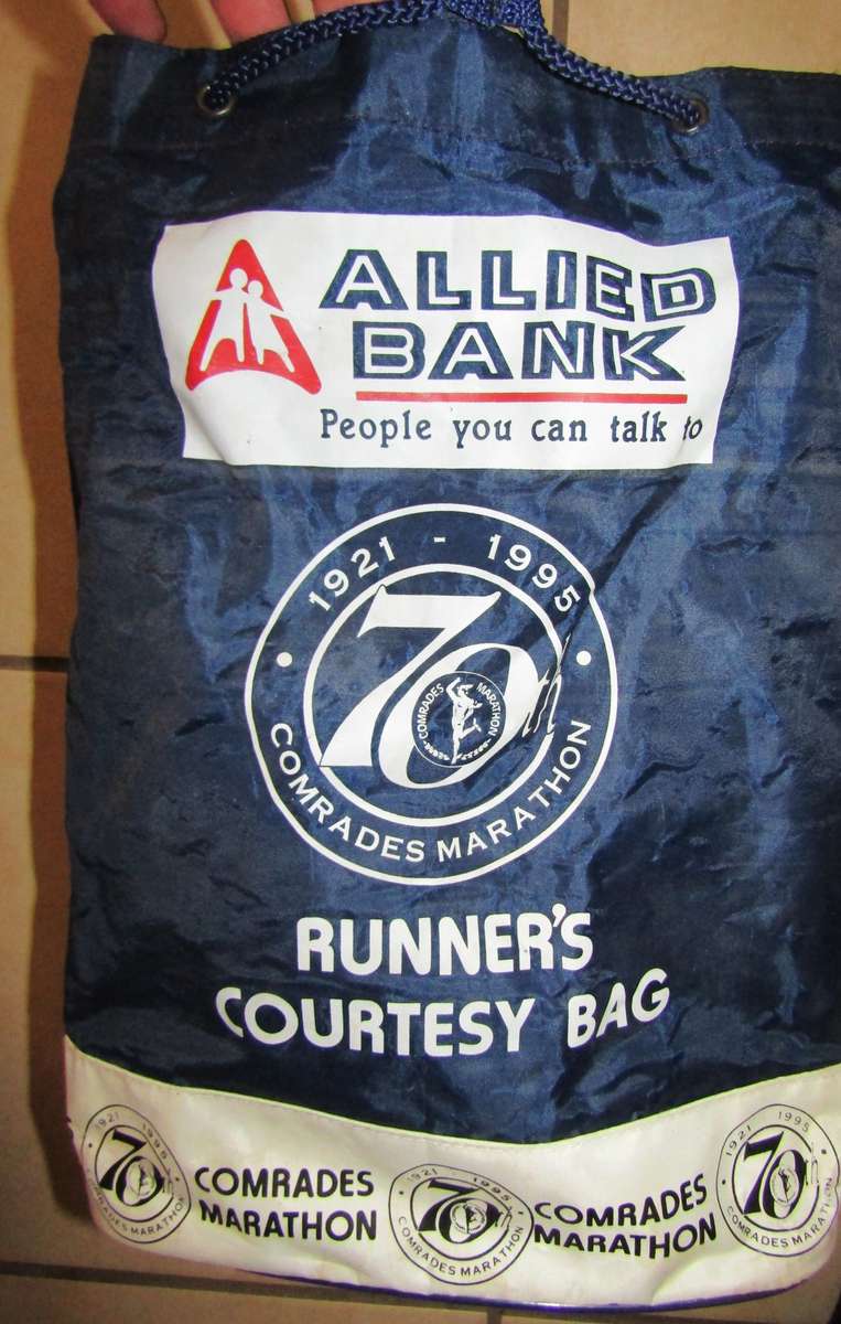 1995 Comrades Marathon Runner's Courtesy Bag