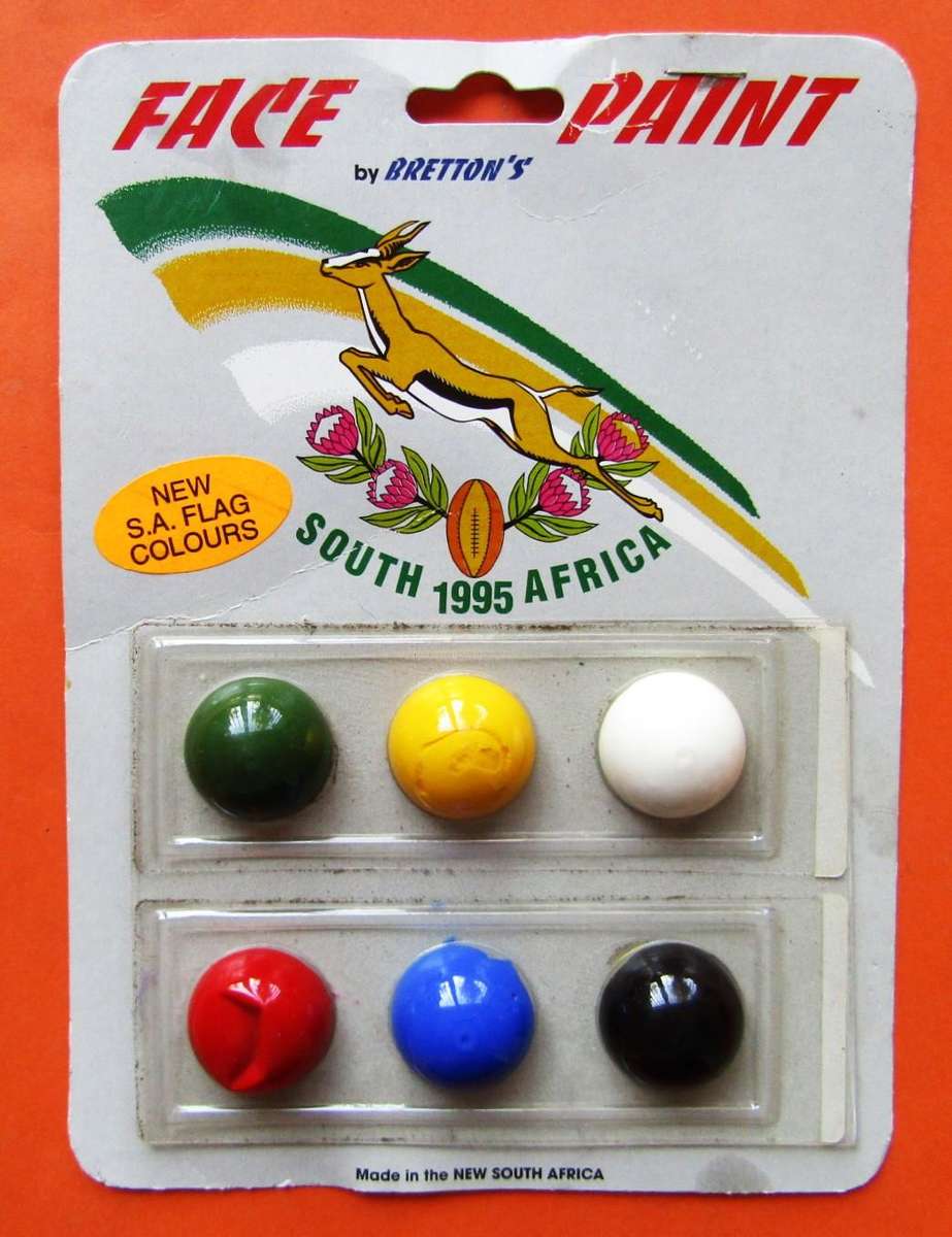 1995 Springbok Rugby Face Paint