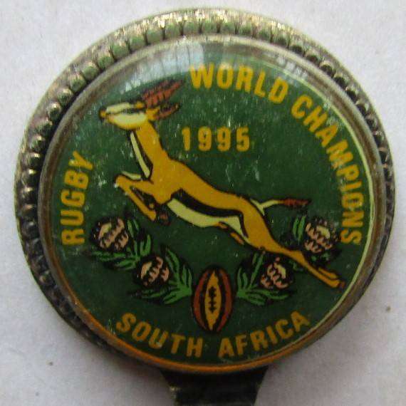 1995 World Champions Springbok Rugby Crested Spoon