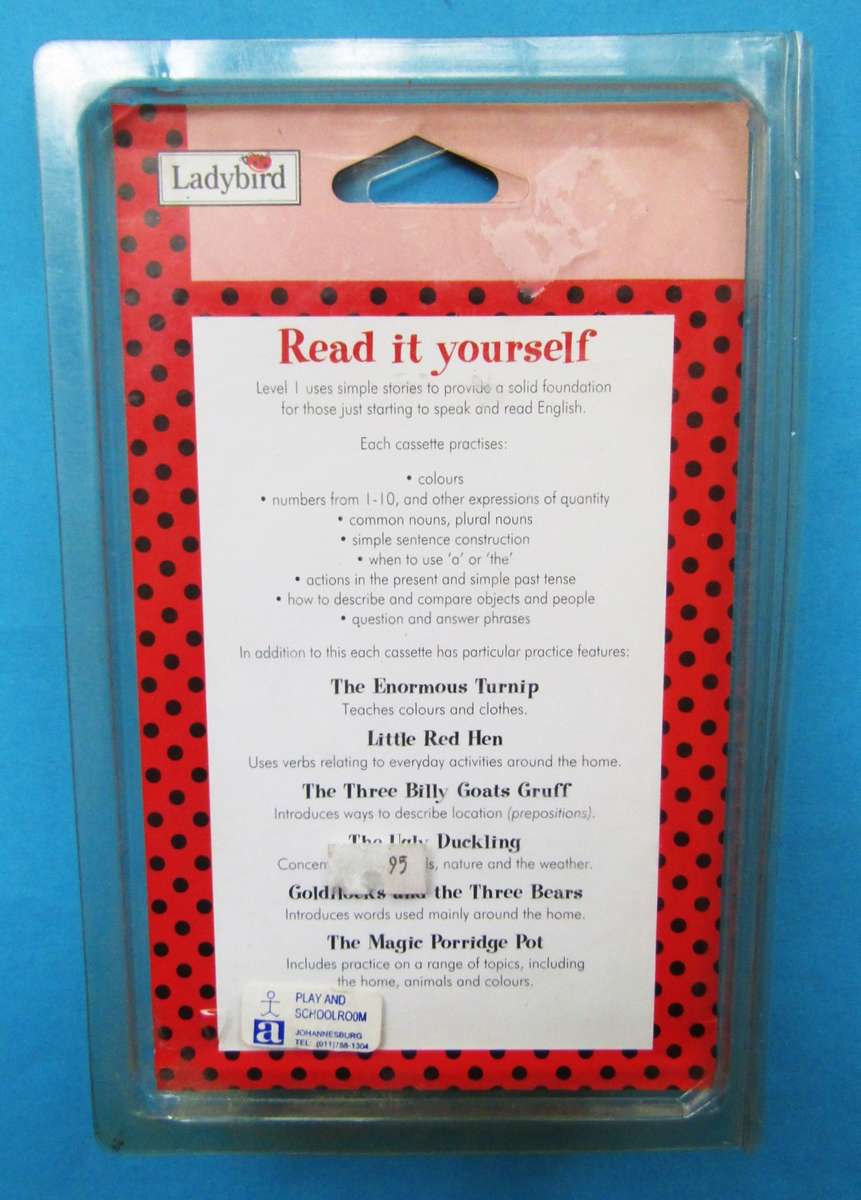 NEW Sealed - Little Red Hen - Book and Cassette Tape