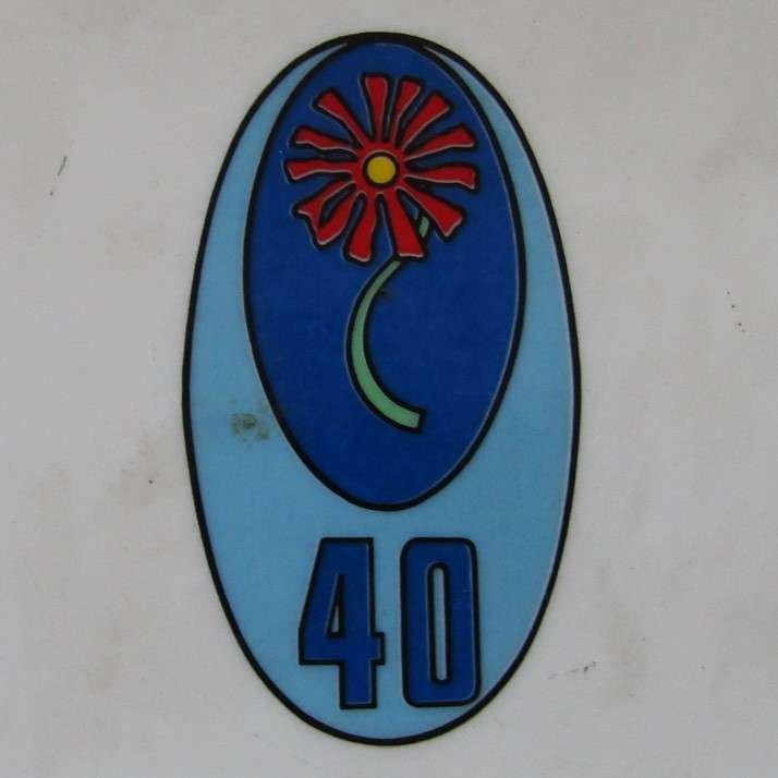 1978 Noord Transvaal Rugby 40 Year Anniversary Ashtray