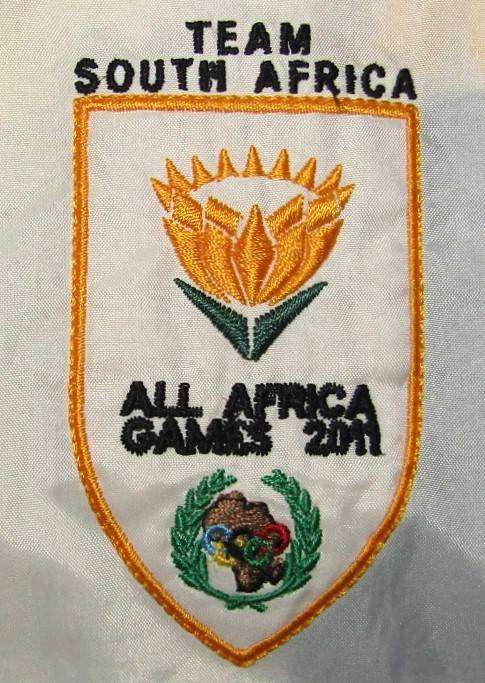 2011 All Africa Games Team South Africa Tracksuit Jacket