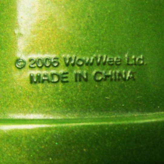 2006 WowWee Large Green Robot Dinosaur