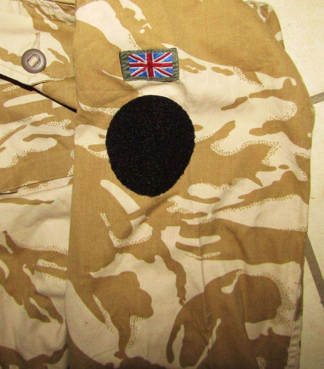 Old British Desert Camo Combat Jacket
