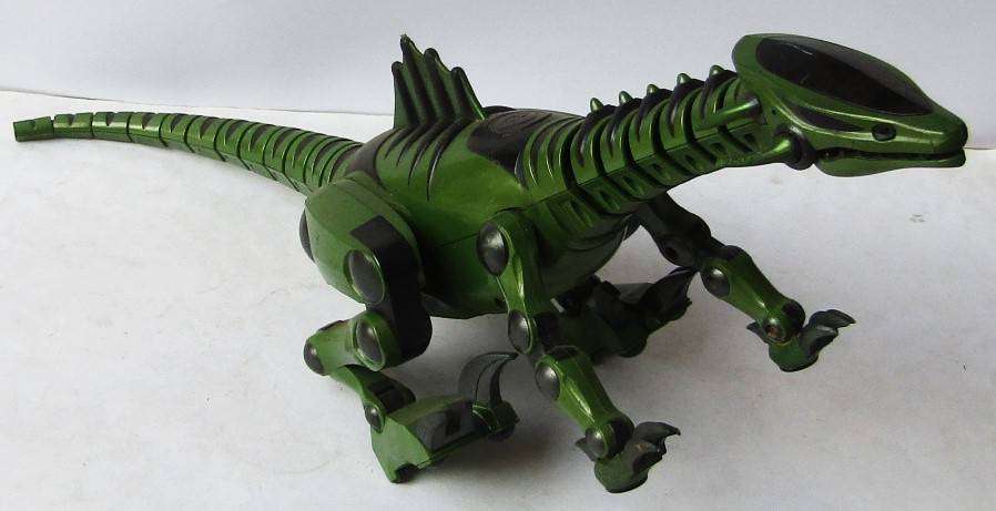2006 WowWee Large Green Robot Dinosaur