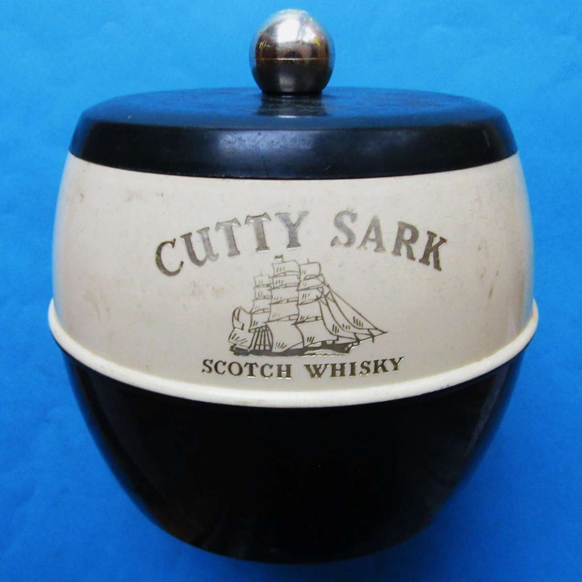 Old Cutty Sark Whisky Advertising Ice Bucket
