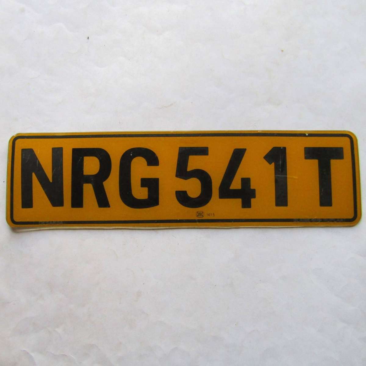Old Transvaal Car Number Plate