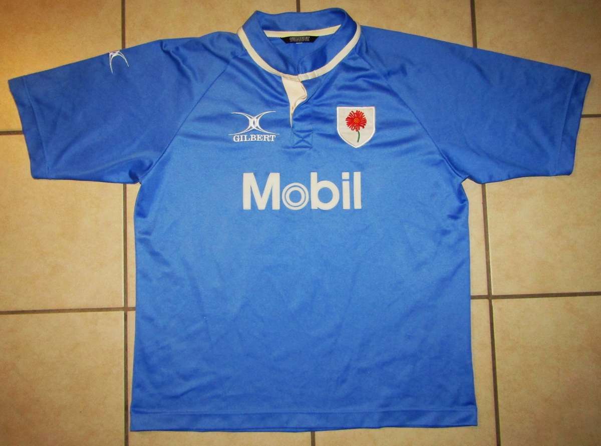 Old Mobil Bulls Rugby Jersey - Big Large Size